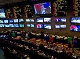 Nevada sportsbooks and lounges are seeing record handle in early 2016, and there is reason for continued optimism as Super Bowl 50 will be included in the next statistical release. (Image: Getty/sportsonearth.com)