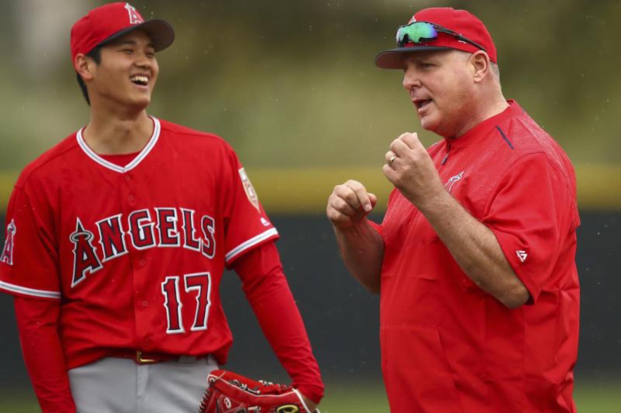 Shohei Ohtani, Mike Scioscia