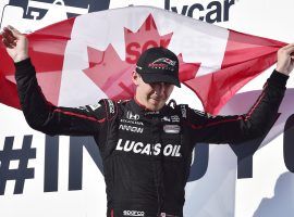 Robert Wickens confirmed that his August crash at Pocono Raceway had left him paralyzed from the waist down. (Image: The Canadian Press)