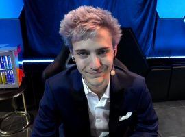 Tyler â€œNinjaâ€ Blevins appearing at a Fortnite event in Las Vegas. (Image: Porter Lambert)