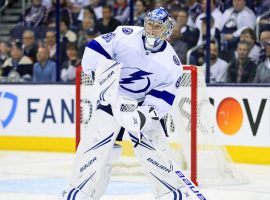 Tampa Bay Lightning goalie Andrei Vasilevskiy signed a new contract worth $76 million over the next eight years. (Image: USA Today Sports)