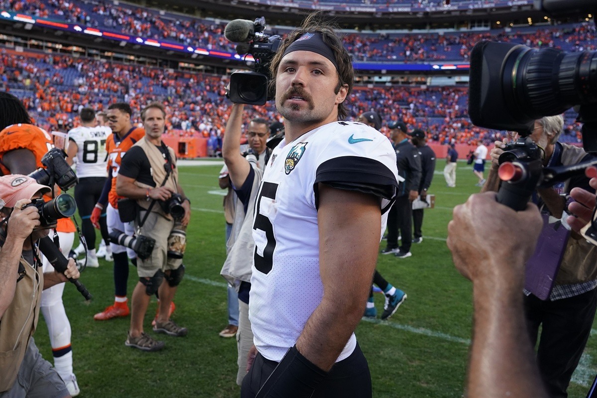 Jacksonville Jaguars QB Gardner Minshew 