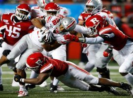 There were 56 points scored by the Buckeyes in the Ohio-State Rutgers game, but that wasnâ€™t enough to cover the 52.5-point spread. (Image: Getty)