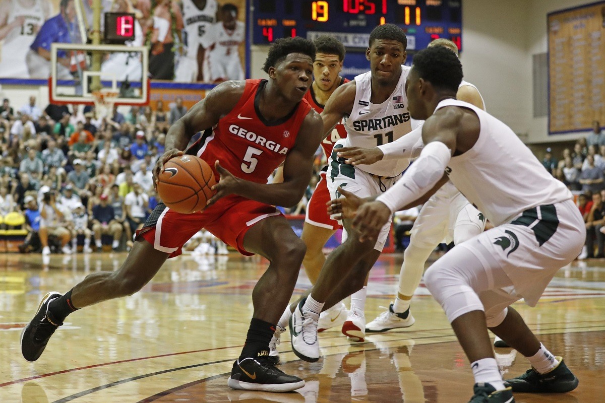 Anthony Edwards Georgia NBA Draft