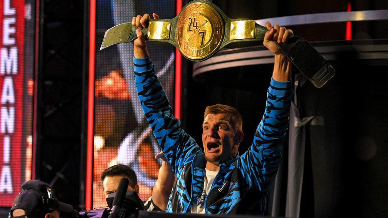 Rob Gronkowski 24/7 WWE Championship