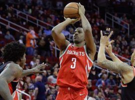 Chris Paul will be among the NBA and WNBA stars playing in the NBA HORSE Challenge starting on Sunday, April 12. (Image: Michael Wyke/AP)