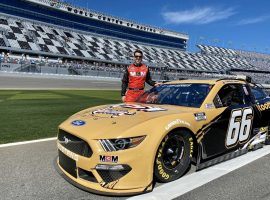 Timmy Hill is a lesser known Cup Series driver who won the NASCAR Texas Virtual Race on Sunday. (Image: Getty)