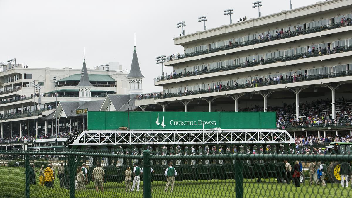 Churchill Downs-Derby Scene