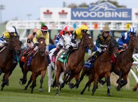 Starting June 6, with provincial government approval, horses will hit the first turn at Canada's Woodbine Racetrack. (Image: Woodbine)