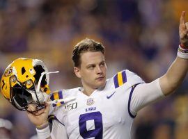 LSU quarterback, Joe Burrow, won the Heisman, National Championship, and went #1 in the NFL Draft to the Cincinnati Bengals. Is Rookie of the Year next? (Image: Gerald Herbet/AP)