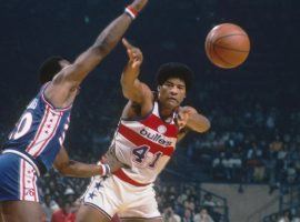 Power-forward Wes Unseld with the Baltimore Bullets in the late 1970s. (Image: Getty)