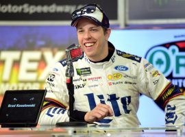 Brad Keselowski has won at Talladega five times, and is one of the favorites to capture Sundayâ€™s Geico 500. (Image: Getty)