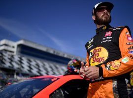 Martin Truex Jr. has an impressive record with Toyota at Martinsville Speedway, finishing in the top 10 in 10 of his last 12 races there. (Image: Getty)