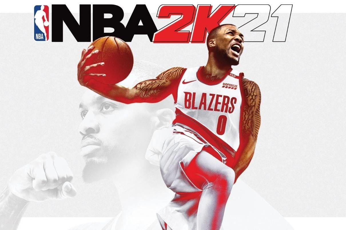 NBA 2K 2K21 Damian Lillard Cover