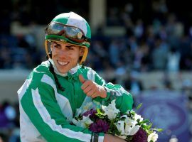 Irad Ortiz Jr. ranked No. 1 in North American jockey wins the last three years and earnings the last two. He became the latest prominent jockey testing positive for COVID-19. (Image: Gregory Bull/AP)