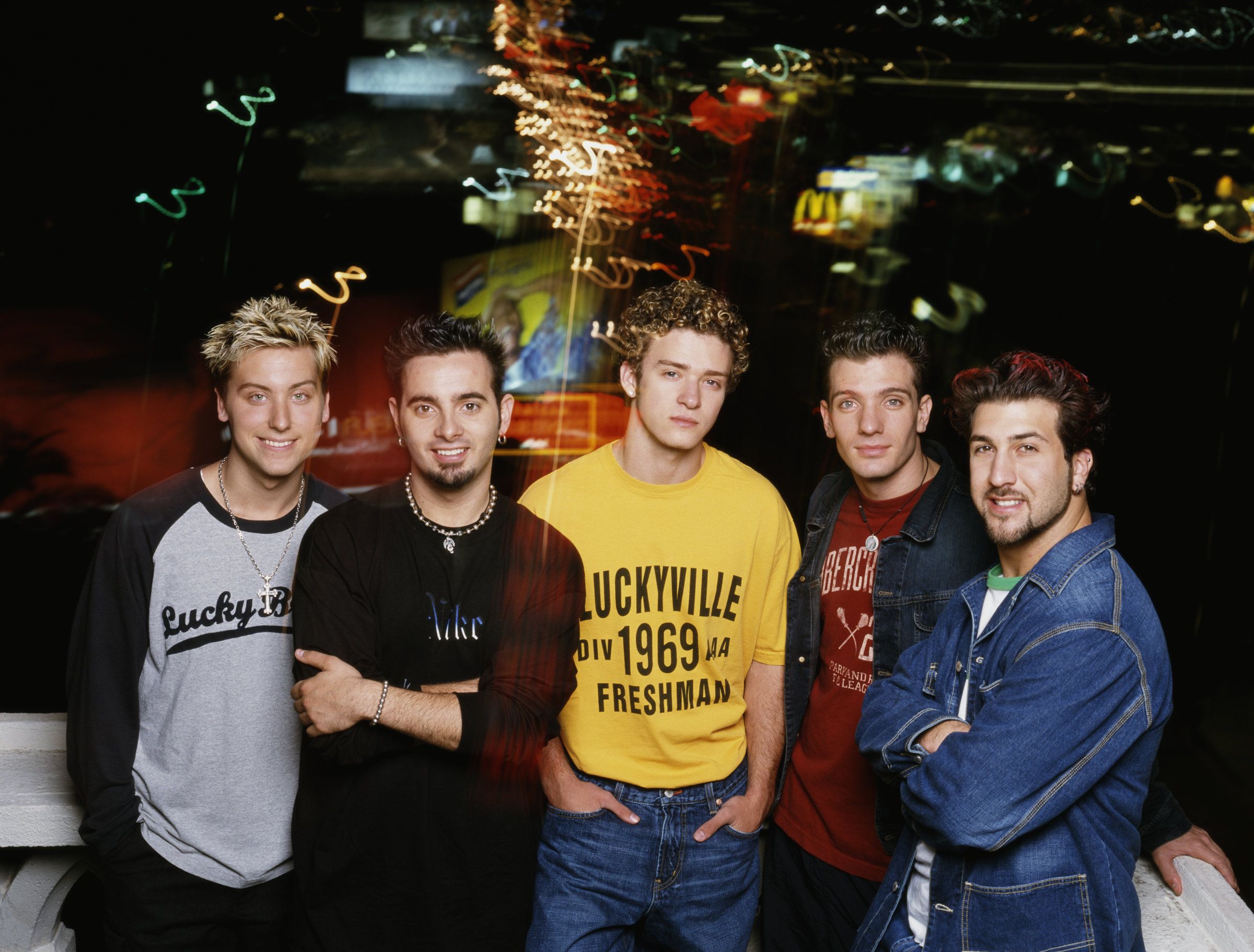 Twenty years after the release of NSYNC's No Strings attached, Justin Timberlake (center) joins new group focused on bringing MLB to Nashville (Image: Time Roney/Getty)