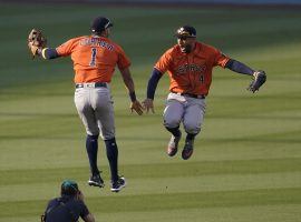 The Houston Astros came from behind to beat the Oakland Aâ€™s 10-5 in Game 1 of their ALDS series. (Image: Ashley Landis/AP)