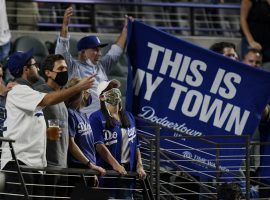 The public has been firmly behind the Los Angeles Dodgers all season long, leaving sportsbooks to root for the Tampa Bay Rays in the World Series. (Image: Eric Gay/AP)