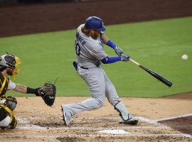 The Los Angeles Dodgers enter as favorites over their NL West rivals, the San Diego Padres, in their best-of-five NLDS series. (Image: Derrick Tuskan/AP)