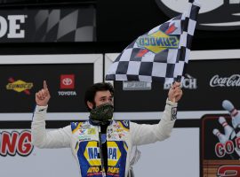 Chase Elliott has had tremendous success at road courses, and is the 7/2 favorite to win the Roval 400 on Sunday at Charlotte Motor Speedway. (Image: AP)