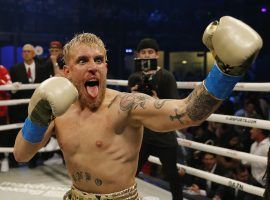 Jake Paul will try to take his professional boxing record to 2-0 on Saturday when he battles former NBA player Nate Robinson. (Image: Michael Reaves/Getty)