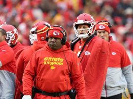 Kansas City OC Eric Bieniemy is the favorite to become the next NY Jets head coach. (Image: Scott Winters/Getty)