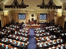 The Kentucky House of Representatives passed a bill legalizing historical horse racing machines -- a key economic engine for the state's racing industry. (Image: Marcus Dorsey/Lexington Herald-Leader)