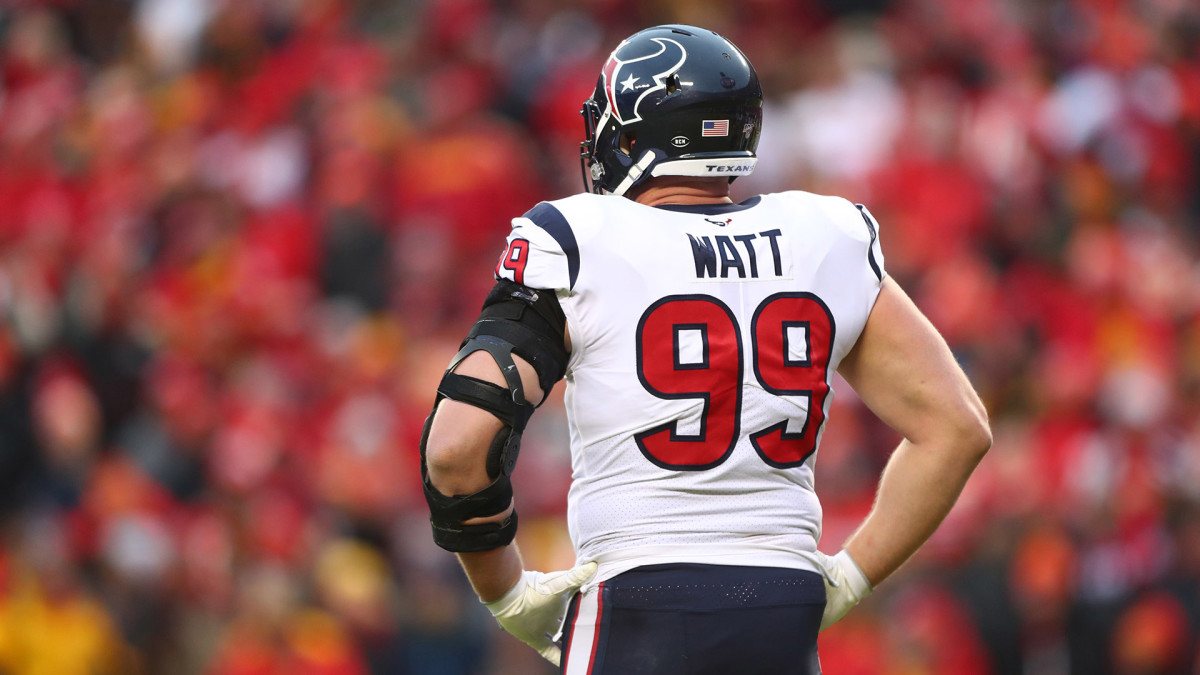 JJ signs Watt Arizona Cardinals Houston Texans