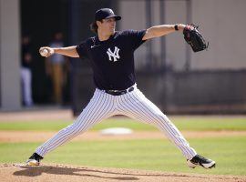 Yankees ace Gerrit Cole comes into the season as the leading candidate to win the 2021 AL Cy Young Award. (Image: Frank Franklin II/AP)