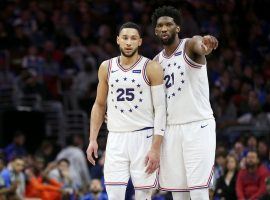 Ben Simmons and Joel Embiid led the Philadelphia 76ers to the best record in the Eastern Conference and were named to the All-Star team once again. (Image: Getty)