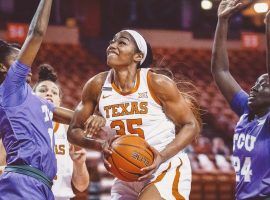 Charlie Collier expects to be the first overall pick in the 2021 WNBA Draft on Thursday evening. (Image: Texas Athletics)