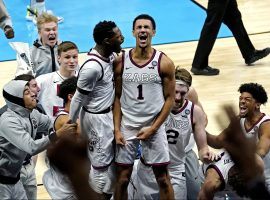 Gonzaga may have been blown out in the national championship game on Monday, but the Bulldogs will return as favorites to win the 2022 NCAA Tournament. (Image: Robert Deutsch/USA Today Sports)