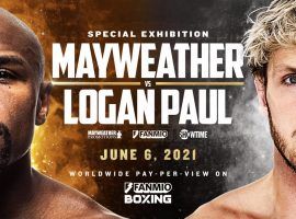 Floyd Mayweather Jr. and Logan Paul have set a date for their exhibition boxing match. (Image: Fanmio.com)