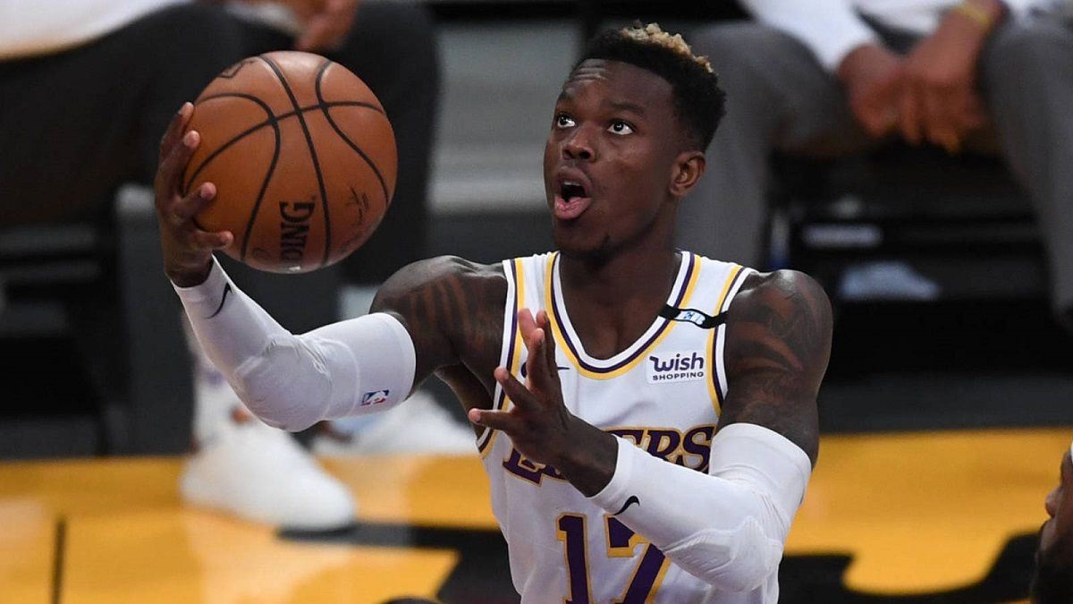  Dennis Schroder LA Lakers out COVID-19