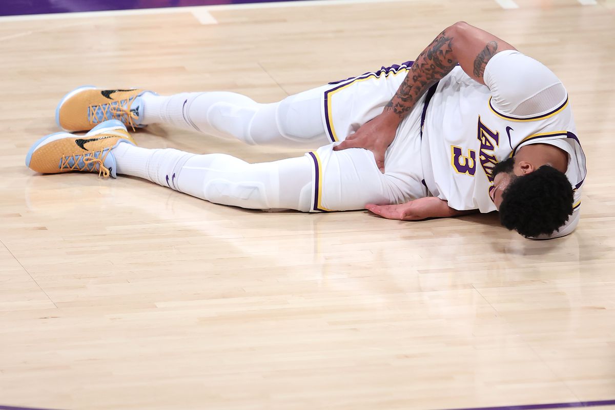 Anthony Davis Injury Report LA Lakers Phoneix Suns Game 5