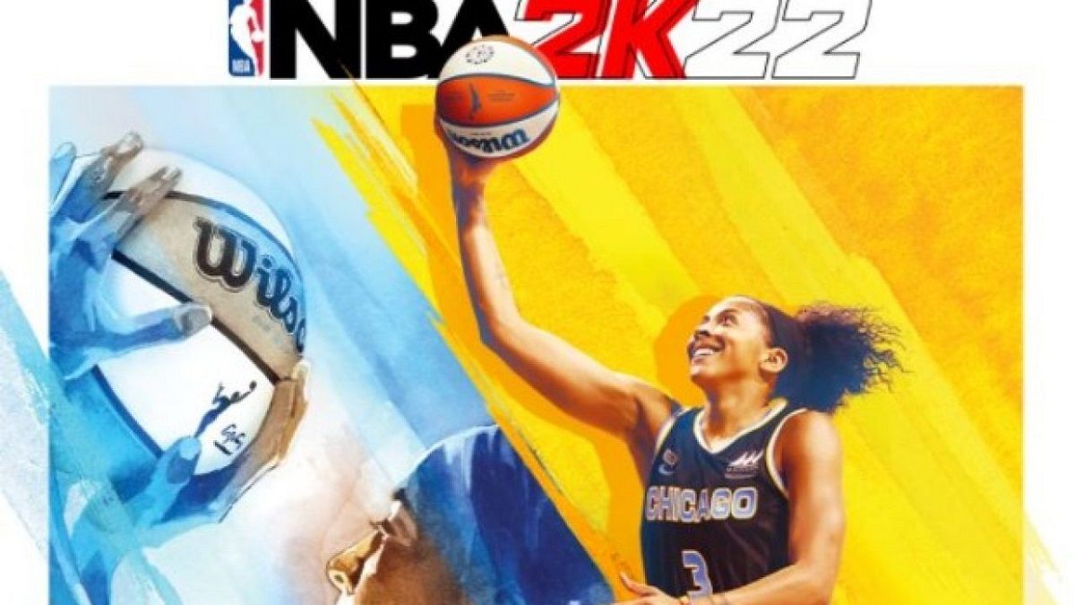 NBA2K 2K22 NBA 2K Candace Parker cover