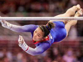 Sunisa Lee is now among the favorites in the womenâ€™s gymnastics all-around competition after the withdrawal of American teammate Simone Biles. (Image: Carmen Mandato/Getty)