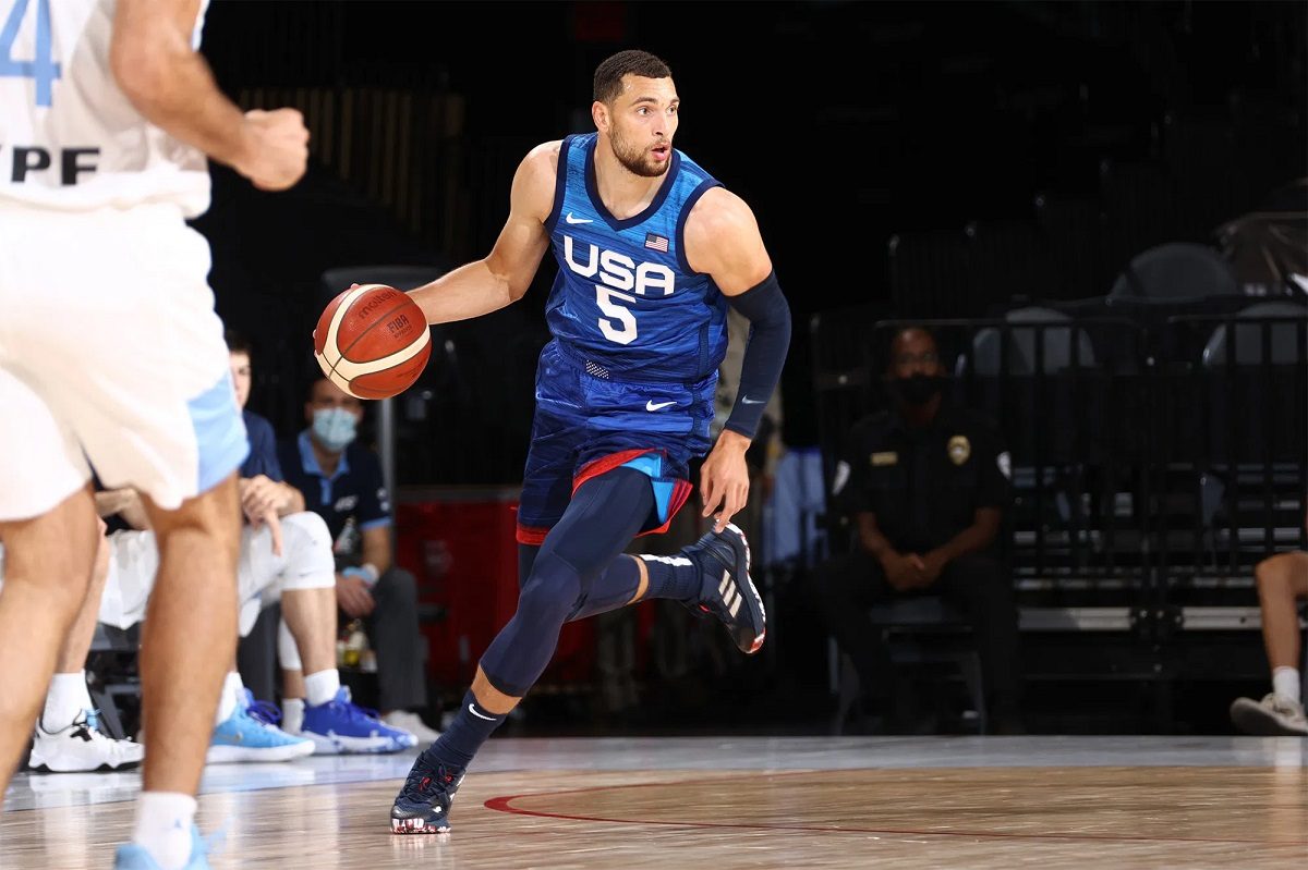 Zach LaVine COVID protocol Team USA Tokyo Olympics