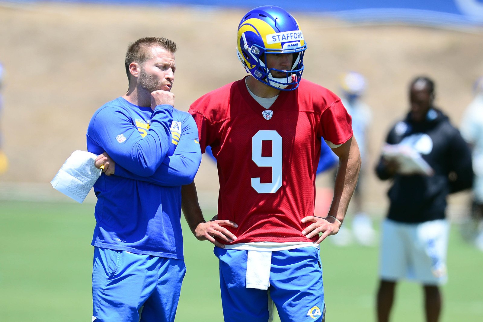 Matthew Stafford LA Rams Sean McVay NFL Week 1 lines