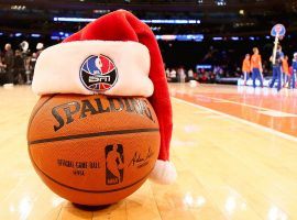 The NBA scheduled five games for Christmas starting with the New York Knicks hosting the Atlanta Hawks at noon and concluding the Dallas Mavericks at the Utah Jazz. (Image: Getty)