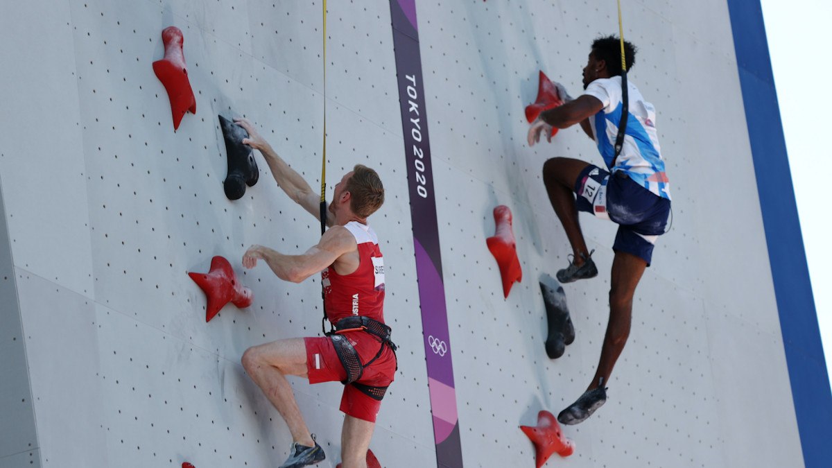 Sport climbing odds Olympics