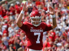 Oklahoma should put up big points on Tulsa this week, which bodes well for quarterback Spencer Rattler's success in college football DFS. (Image: FiveThirtyEight)