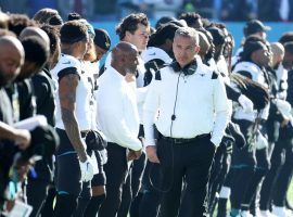 Jacksonville Jaguars ex-head coach Urban Meyer on the sidelines before a kickoff of a game at TIAA Bank Field. (Image: Getty)