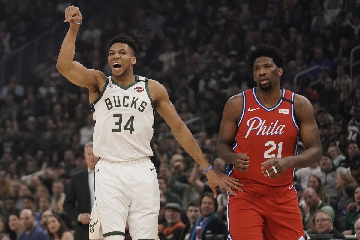 Greek Freak Joel Embiid Eastern Conference Odds Bucks 76ers Bulls Nets Heat