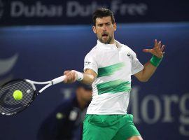 Novak Djokovic can now play in the French Open, as the country has scaled back its COVID-19 restrictions. (Image: Ali Haider/EPA)