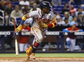 Ronald Acuna Jr. will play right field for the Atlanta Braves on Thursday night, his first MLB action since tearing his ACL last July. (Image: Sam Navarro/USA Today Sports)