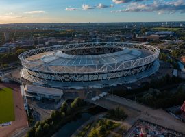 The London Stadium is home to West Ham United since 2016. (Image: thevanaramanl)