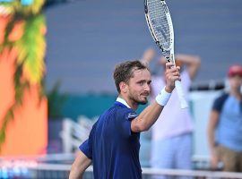 US Open champion Daniil Medvedev is among several players facing a ban at Wimbledon due to Russiaâ€™s invasion of Ukraine. (Image: Peter Staples/ATP Tour)