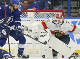 The Tampa Bay Lightning can close out the Florida Panthers and complete a sweep on Monday in Game 4 of their Stanley Cup Playoffs series. (Image: Chris Oâ€™Meara/AP)