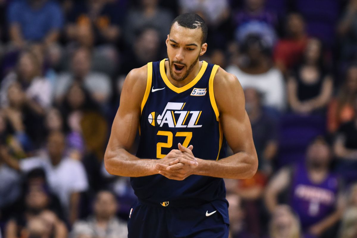 Rudy Gobert NBA Trade Rumors Utah Jazz Chicago Bulls Hornets Suns Raptors Hawks Grizzlies